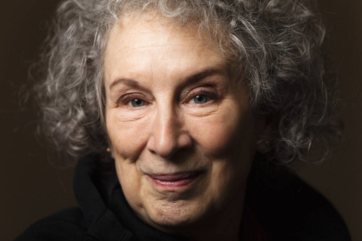 File photo of Canadian author Atwood posing for a portrait in Toronto